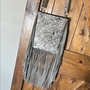 Holy Cow Couture Fringe Crossbody Bag